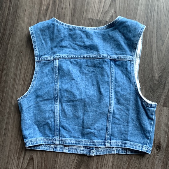 DENIM VEST - Picture 3 of 3